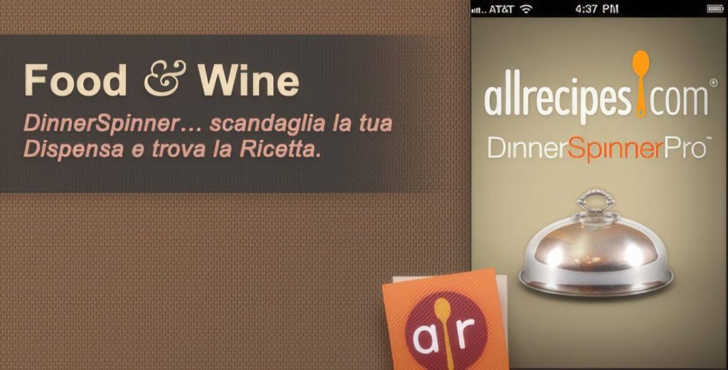 Dinner Spinner: l'App Mobile che crea le tue Ricette