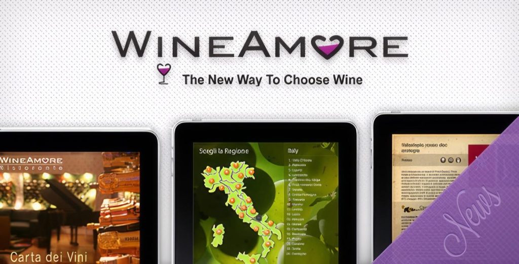Una Lista dei Vini Tecnologica: Wine Amore