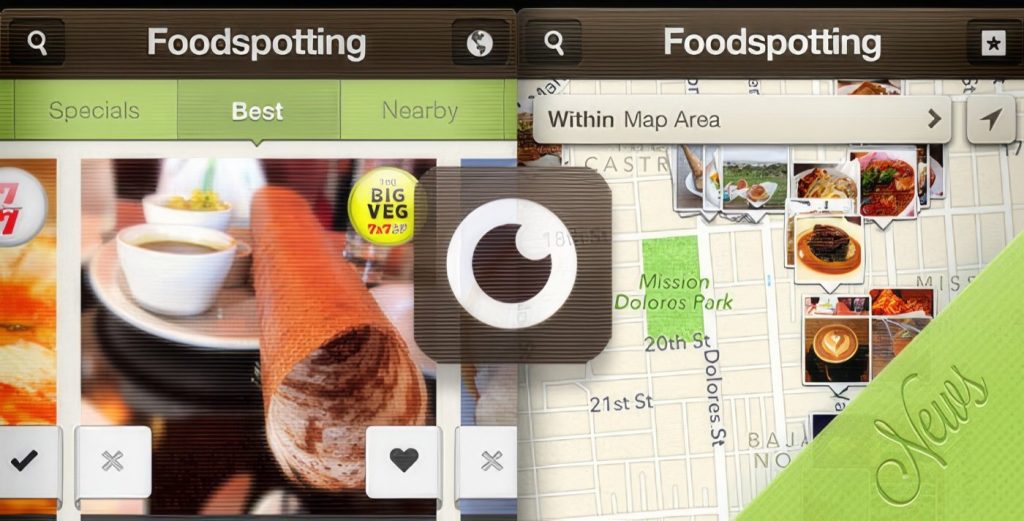 L'App di Foodspotting Completa il New Total Look