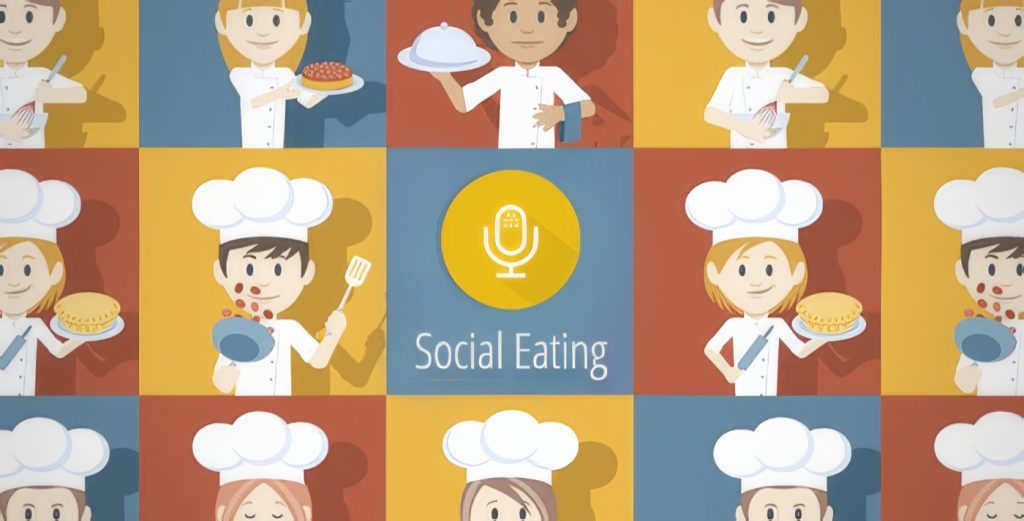 FoodnWords - Social Eating App
